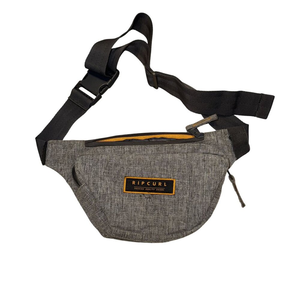 Ripcurl Grey Adjustable Fanny Pack Waistbag